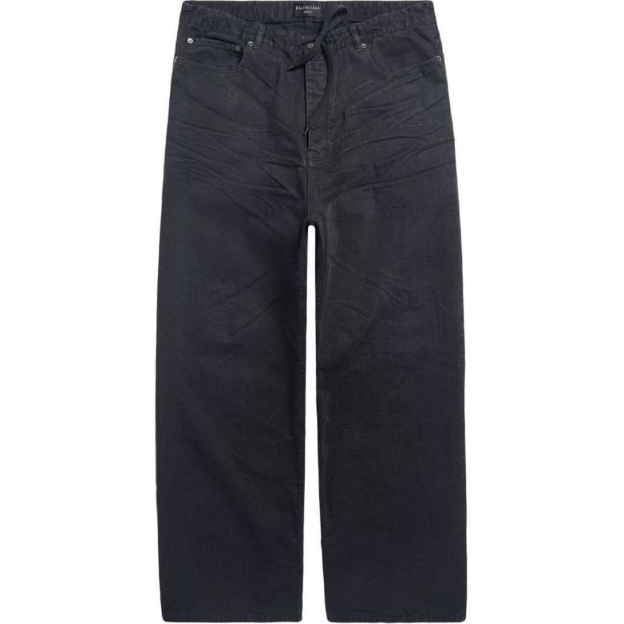 Balenciaga Jeans Loose Fit Women's Black