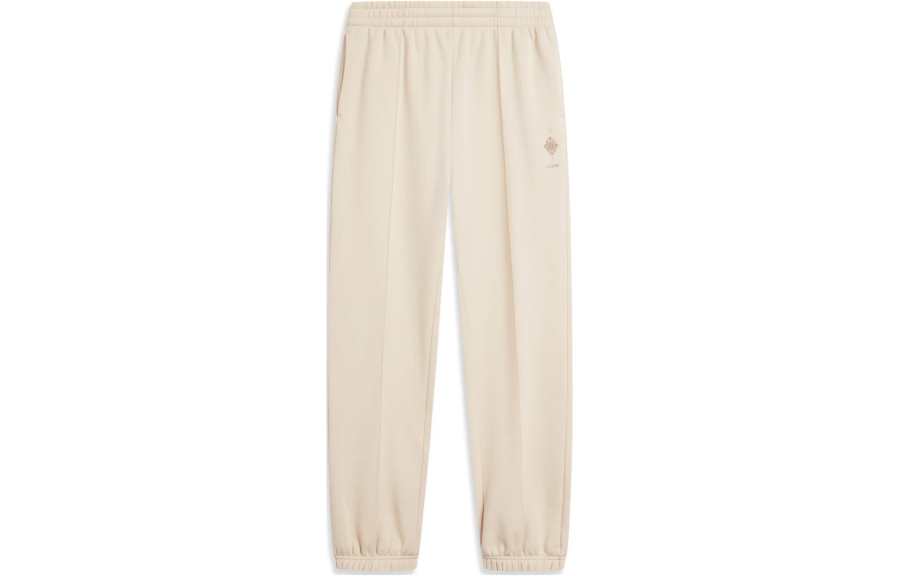 Li-Ning Li Ning China Culture Collection Knitted Sweatpants Women's Dusty Khaki