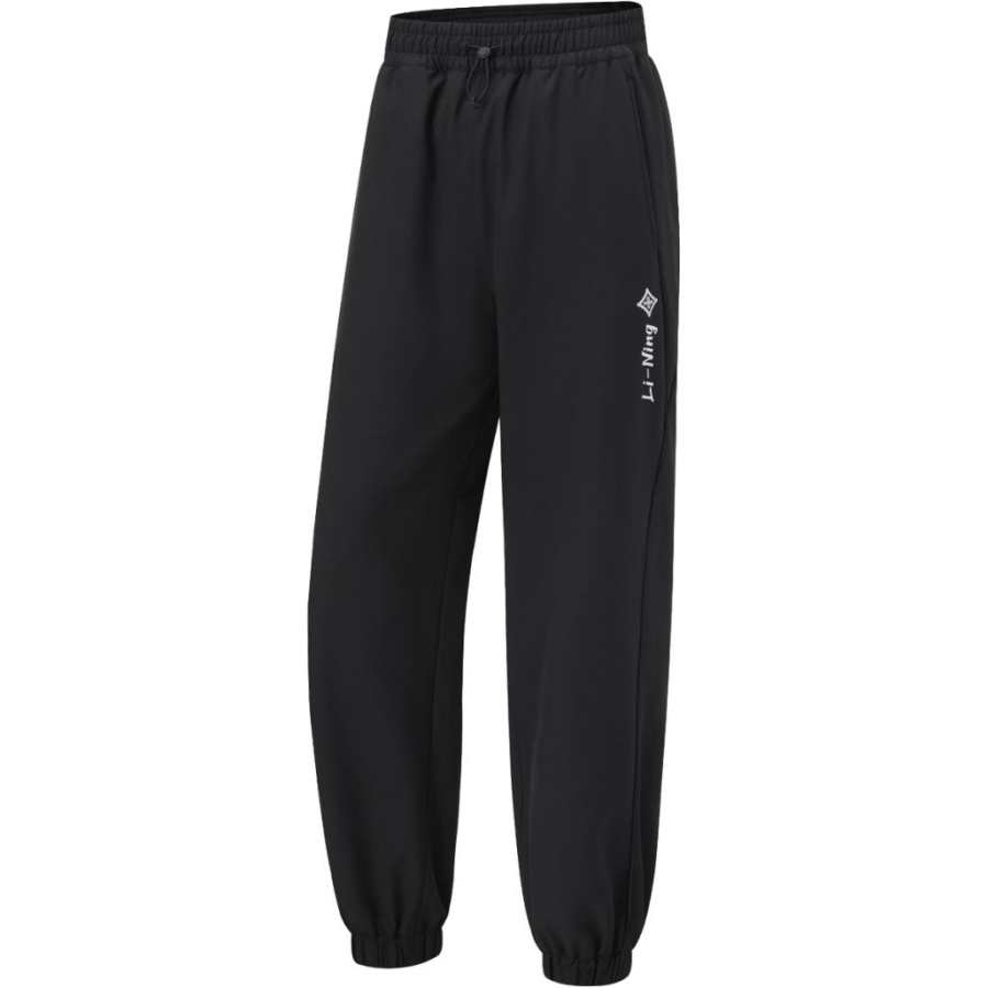 Li-Ning Li Ning Fitness Series Casual Pants Women's Black