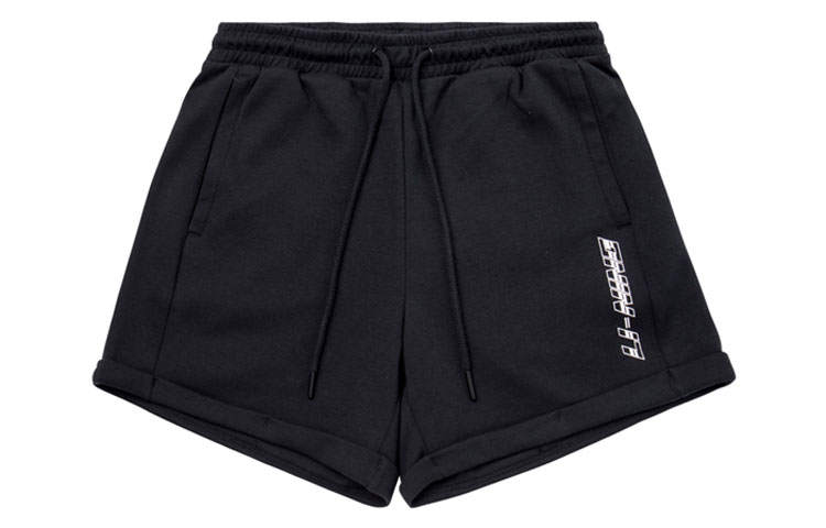 Li-Ning Li Ning Sports Fashion Collection Casual Shorts Women's Black Moderate