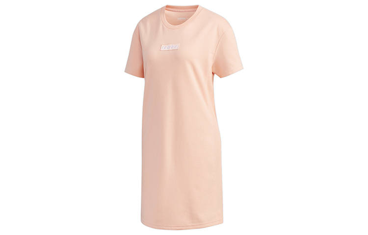 Adidas Neo Short Sleeved Dress Women's Pink