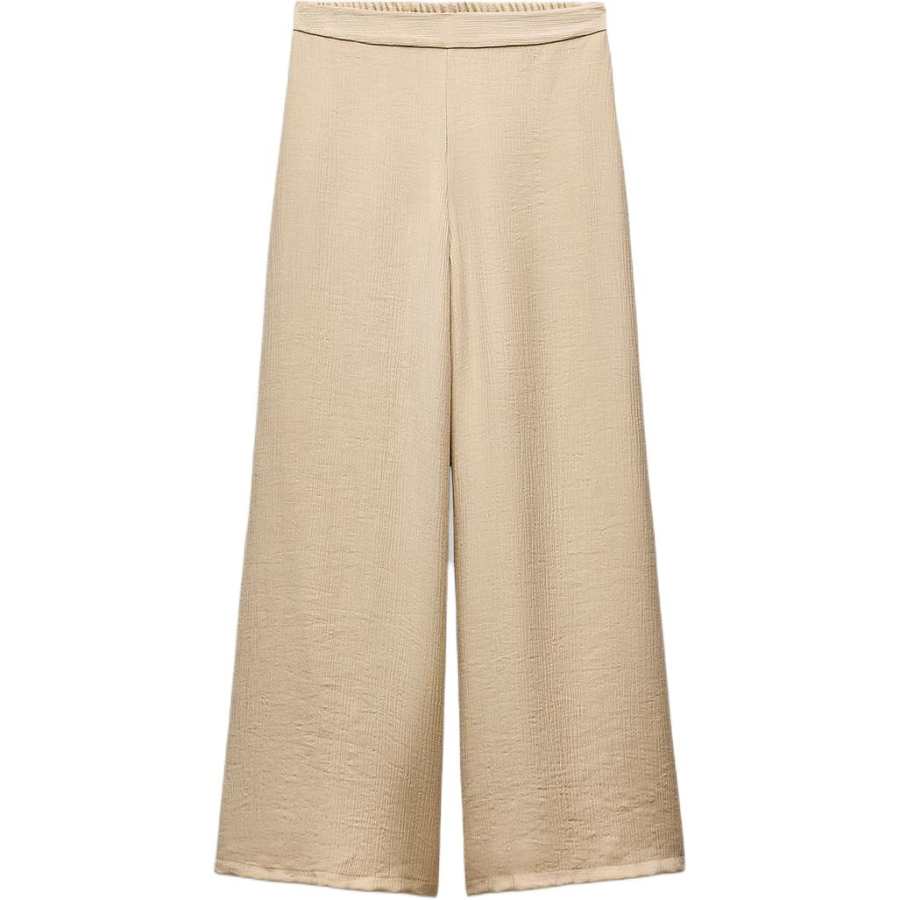 ZARA Casual Pants Women's Sand Moderate Wide Leg Pants