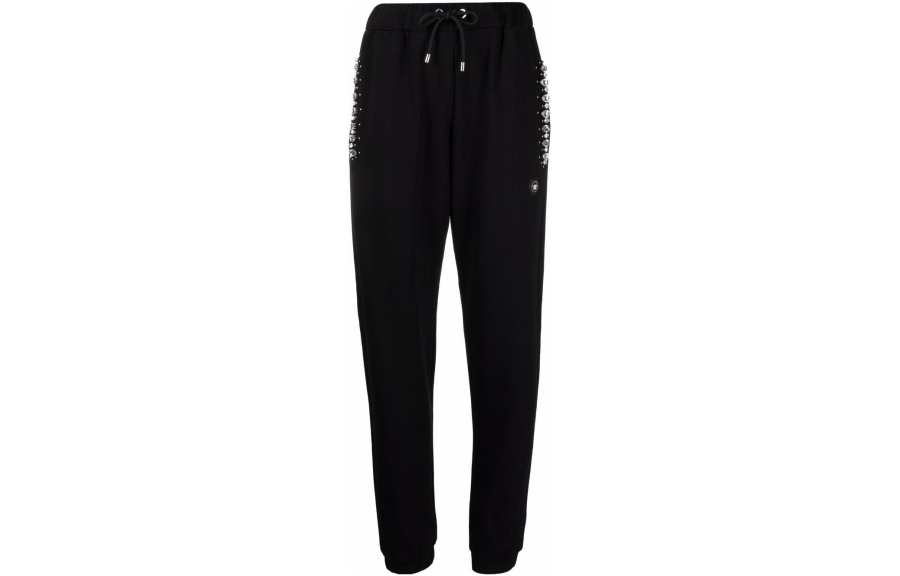 Philipp Plein crystal iconic-plein track pants