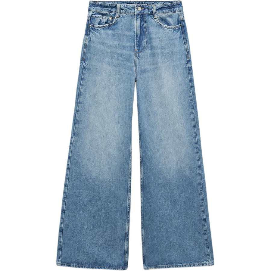 ZARA Jeans Women's Moderate Wide Leg Pants