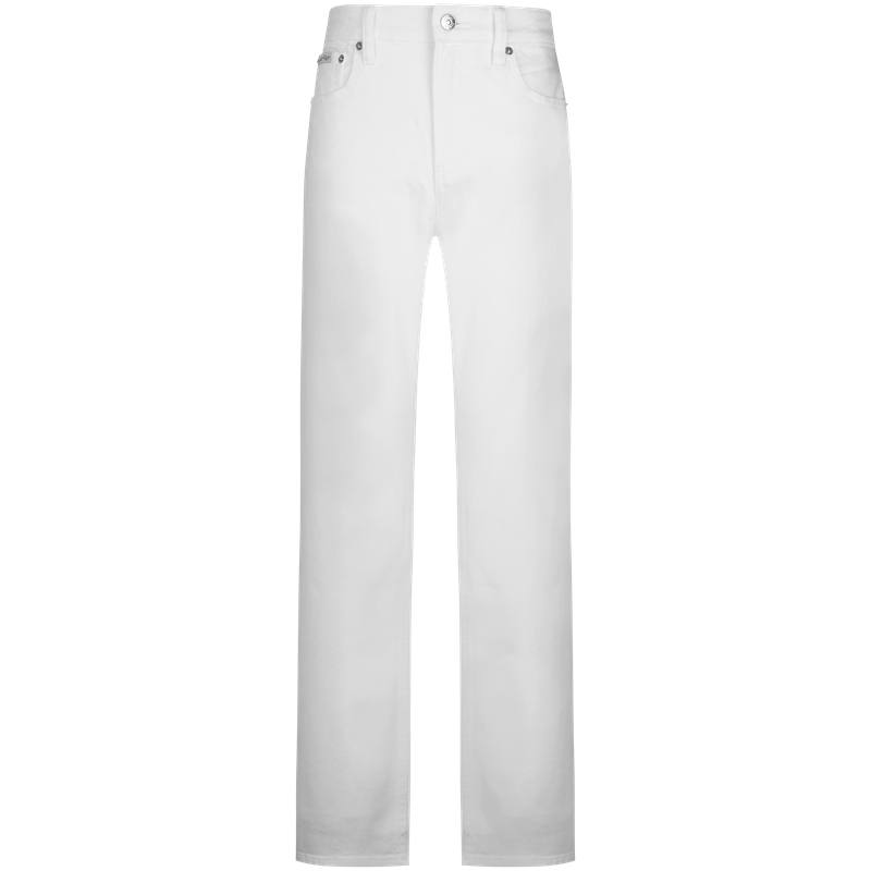 CALVIN KLEIN Jeans Women's White Denim