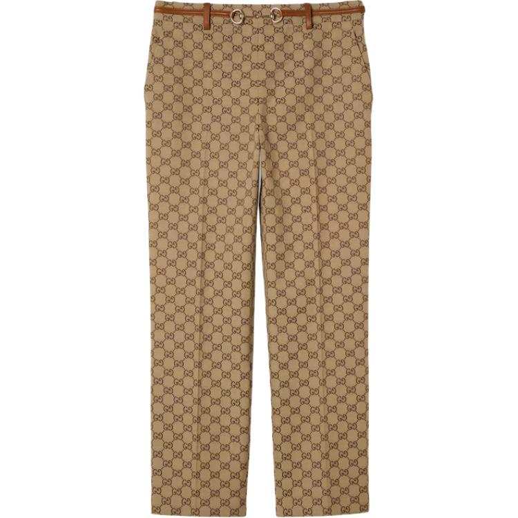 GUCCI Casual Pants Women's Camel