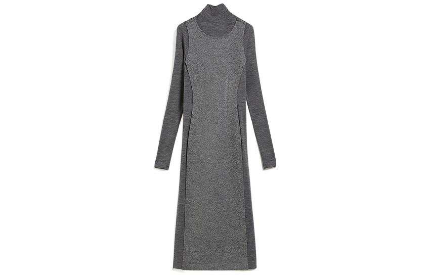 SportMax SportMa Long Sleeved Dress Women's Gray