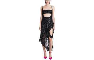The Attico Cut-Out Sleeveless Dress