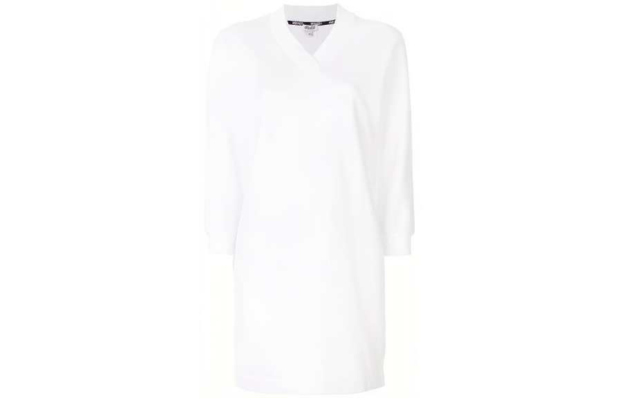 KENZO FW21 Long Sleeved Dress Women's White