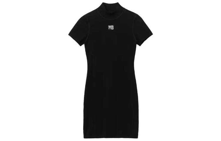 Alexander Wang Short Sleeved Dress Women's Black