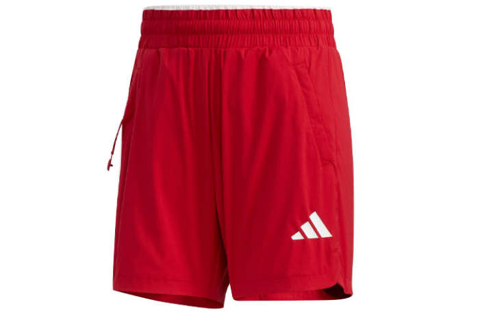 Adidas Adidas Casual Shorts Women's Red Moderate