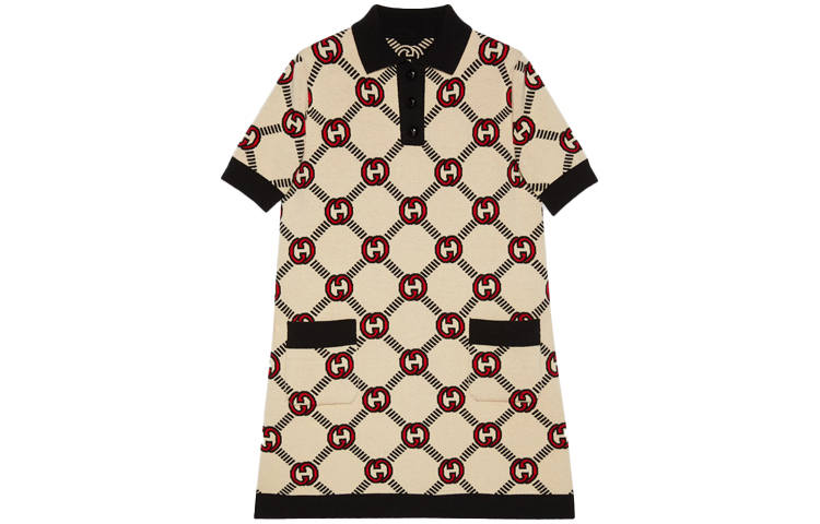 GUCCI Short Sleeved Dress Women's