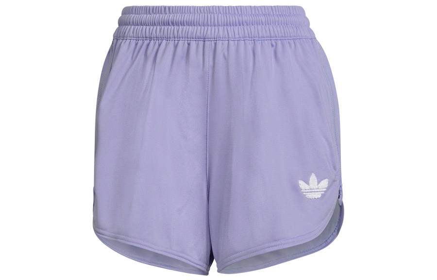 Adidas Originals Casual Shorts Women's Light Purple Moderate