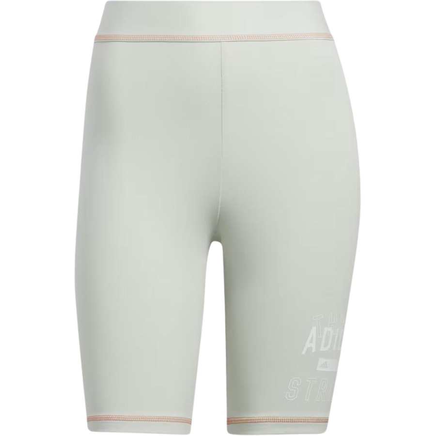 Adidas Adidas Casual Shorts Women's Linen Green Moderate
