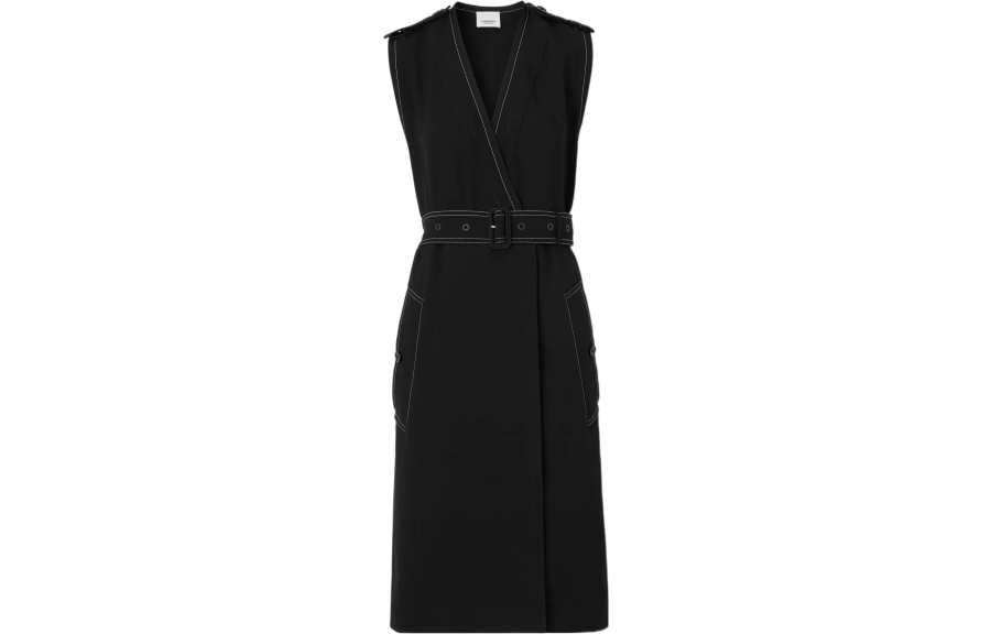 Burberry SS22 Sleeveless Dress Women's Black