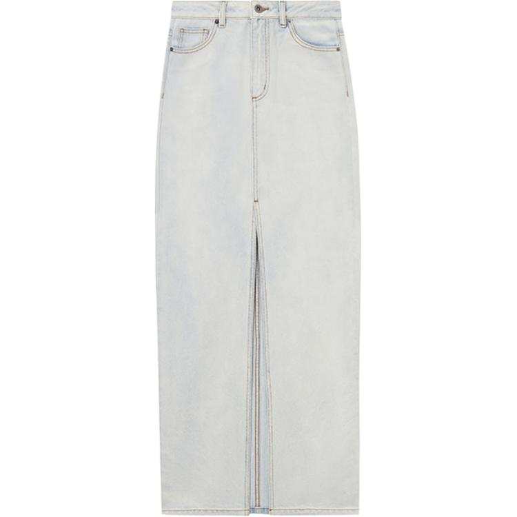 Self-portrait Self portrait Denim Maxi Skirt