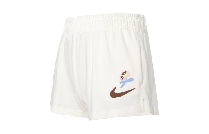 Nike Nike Sportswear Women's Logo Print Elastic Shorts 'Sail White'