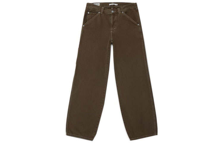 Levis Jeans Women's Coffee Moderate Straight Fit Pants