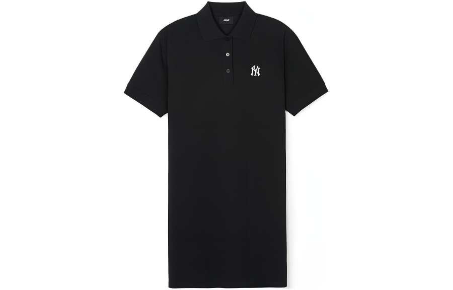 MLB New York Yankees Short Sleeved Dress Women's Black