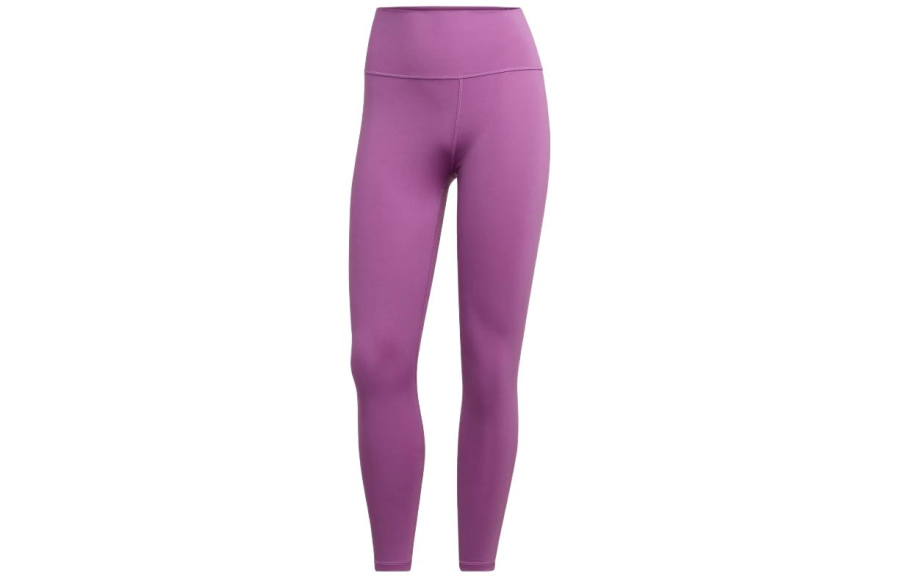 Adidas Adidas Knitted Sweatpants Women's Purple Moderate Slim Fit Pants