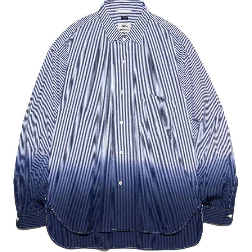 Nanamica SS25 Shirt Unisex Marine Blue