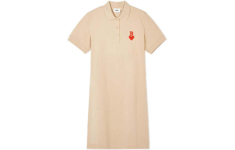 MLB MLB Short Sleeved Dress Women's Khaki