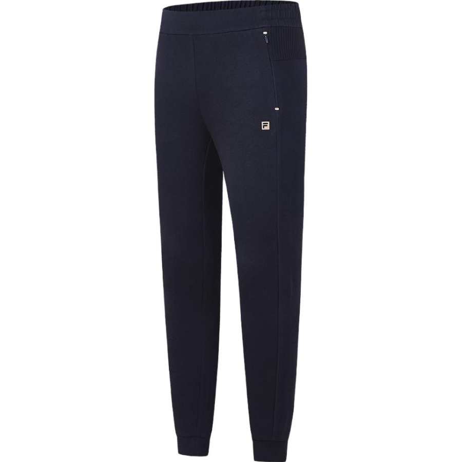 FILA Fitness Knitted Sweatpants Women's Royal Blue