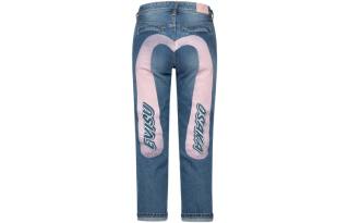 EVISU Jeans Women's Denim Blue Moderate Other