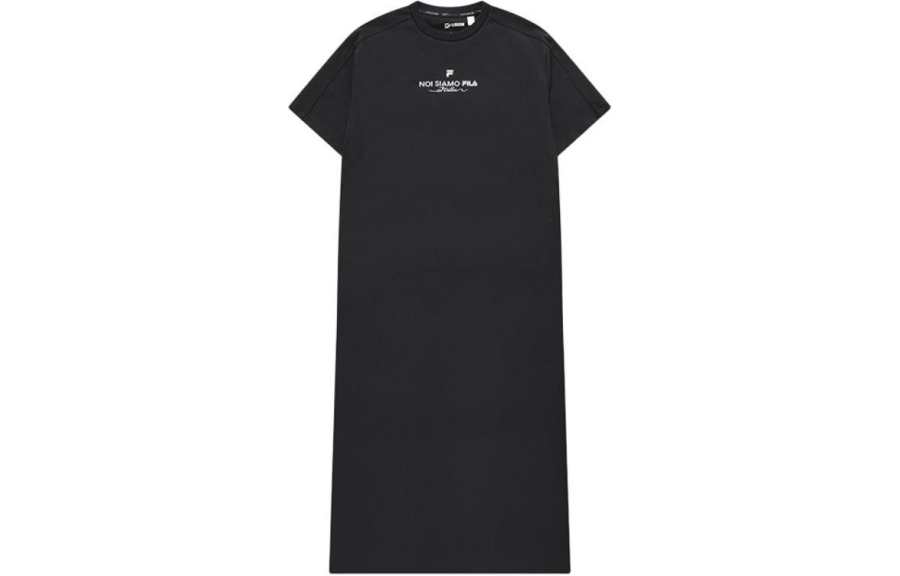 FILA FUSION FOB Short Sleeved Dress Women's Black