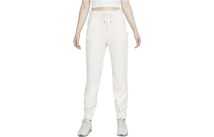 Nike Nike Knitted Sweatpants Women's White Moderate Cuffed Pants