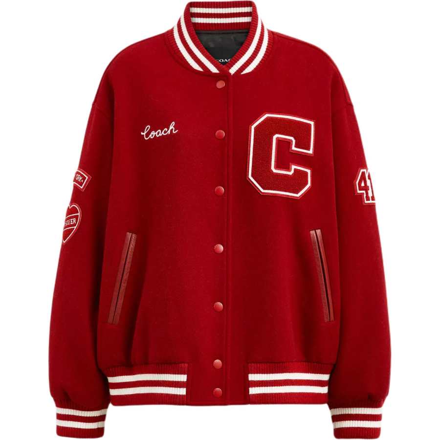 COACH COACH Puffer Jacket Women's Red