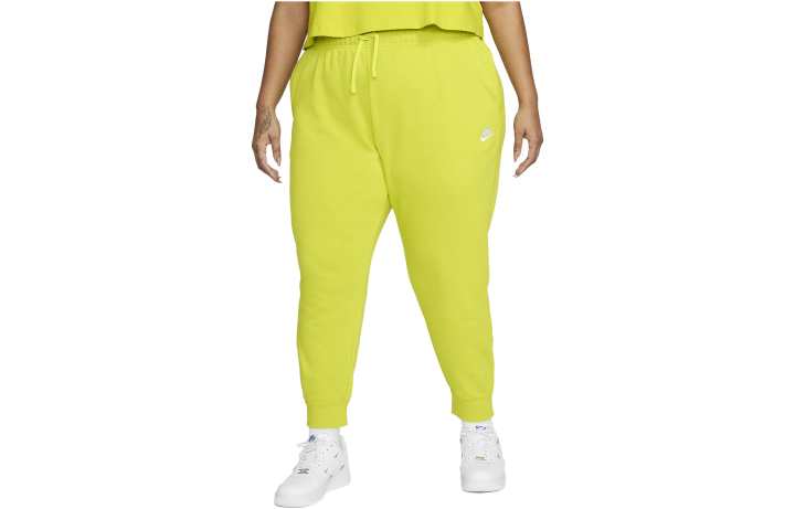 Nike Nike Knitted Sweatpants Women's Yellow Moderate Cuffed Pants