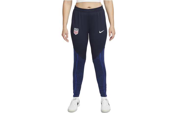 Nike Nike Knitted Sweatpants Women's Marine Blue Moderate Slim Fit Pants