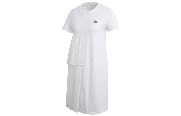Adidas Originals Short Sleeved Dress Women's White