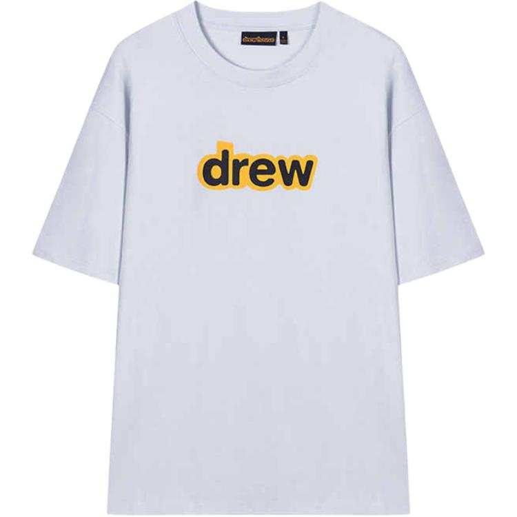 Drew House SS25 T Shirt Unisex Pink Blue