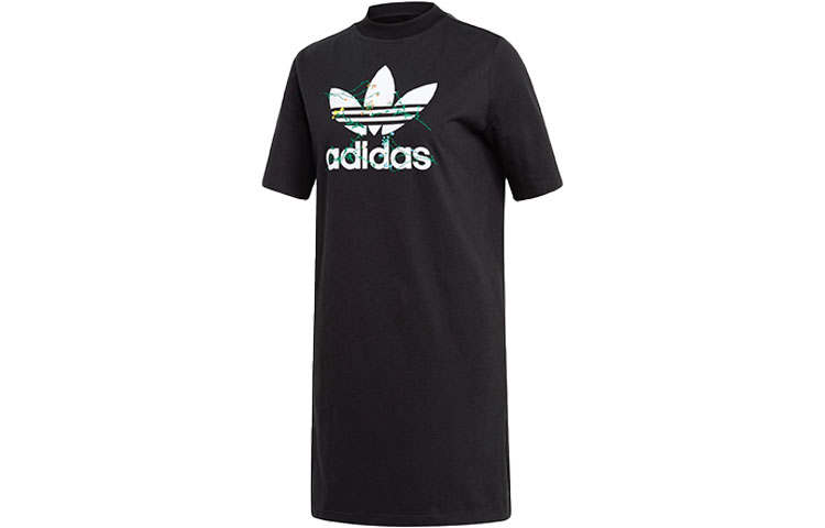 Adidas Originals Short Sleeved Dress Women's Black