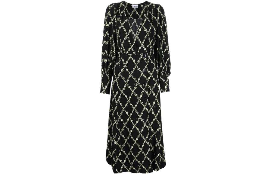 GANNI Long Sleeved Dress Women's