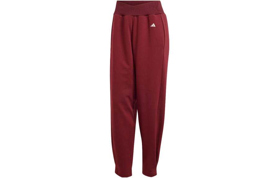 Adidas Adidas Sport Performance Knitted Sweatpants Women's Red
