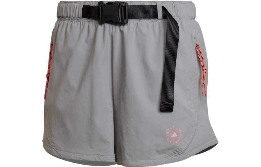 Adidas Adidas X Stella McCartney Casual Shorts Women's Silver Gray Moderate