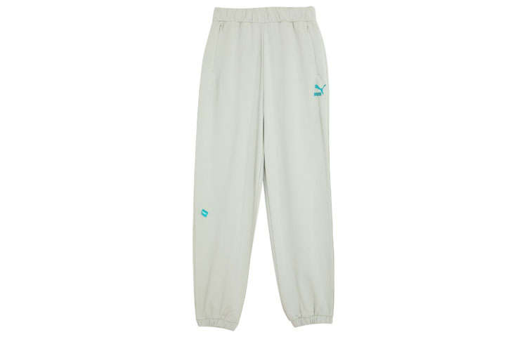 PUMA Knitted Sweatpants Women's Dull Gray