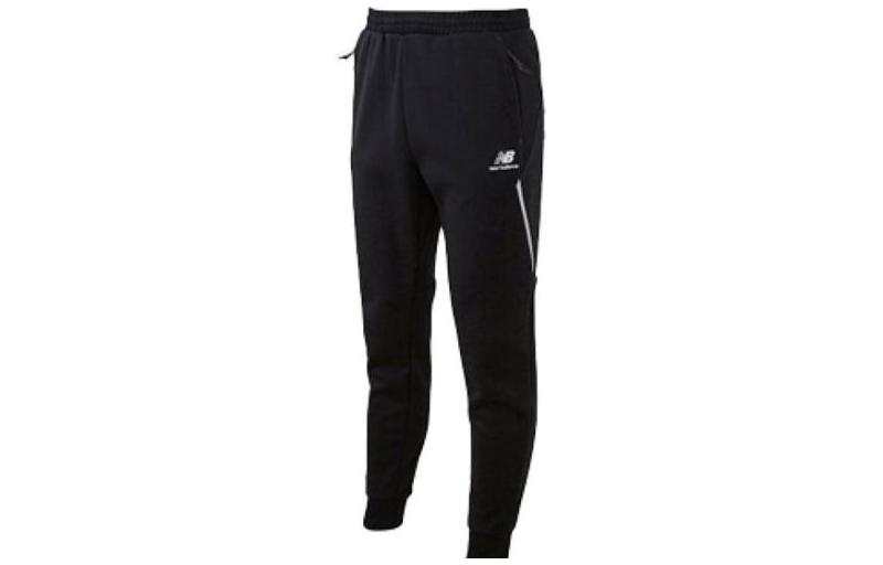 New Balance New Balance Knitted Sweatpants Women's Black Moderate Wide Leg Pants