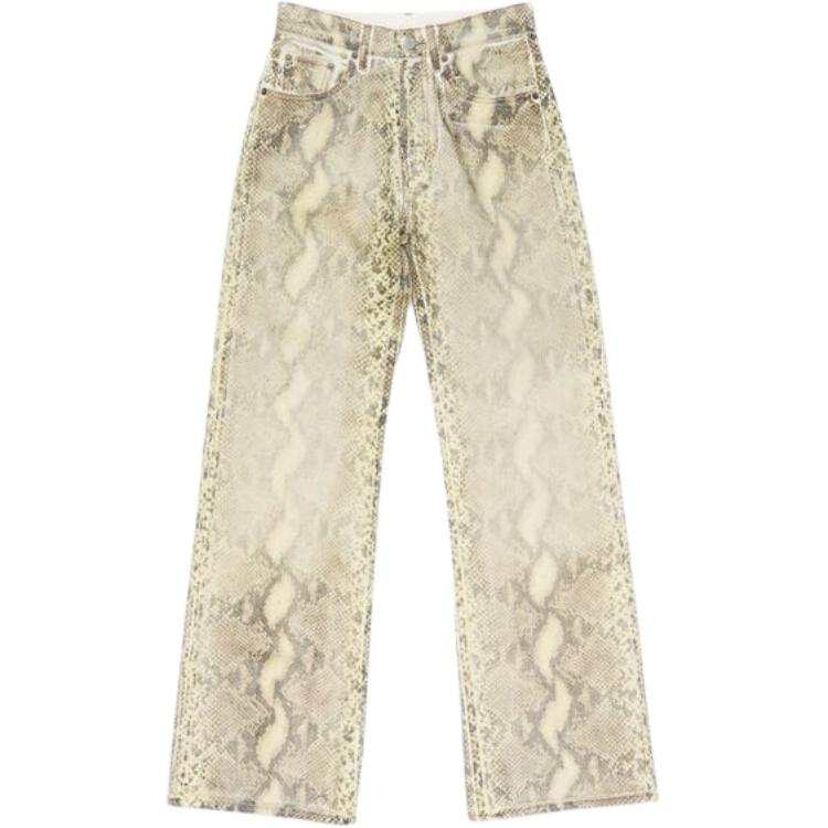 Acne Studios Acne Studios Printed Jeans