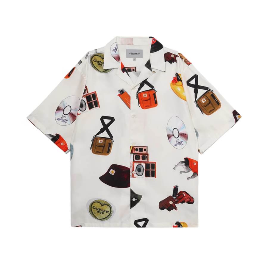 Carhartt WIP Jacob Rochester Music print Shirt