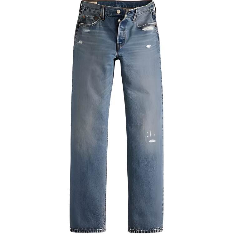 Levis Levi's 501 90s Distressed Relaxed Jeans