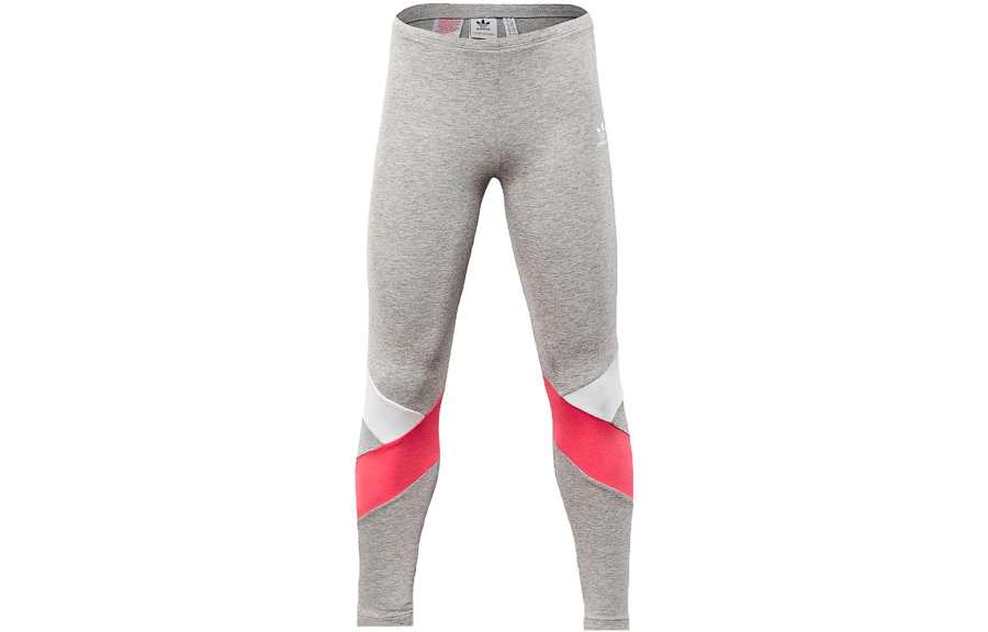 Adidas Adidas Knitted Sweatpants Women's Gray Moderate Slim Fit Pants