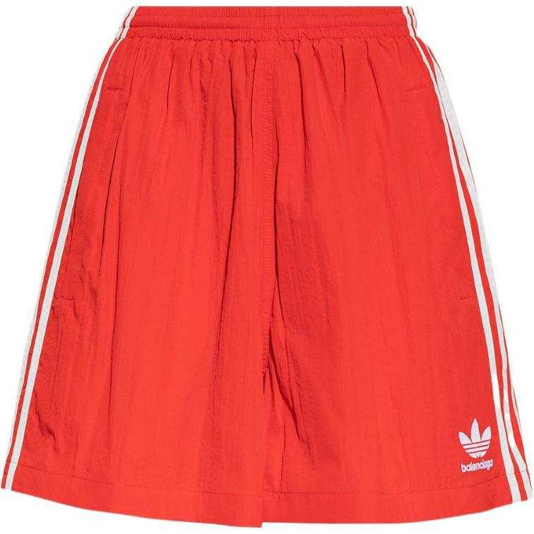 Balenciaga x Adidas Originals Casual Shorts Regular Fit Women's Red