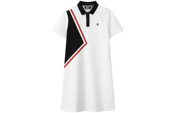 FILA Short Sleeved Dress Women's Standard White