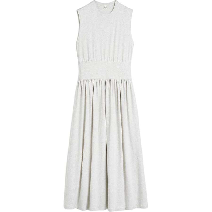 TOTEME Sleeveless Dress Women's Light Heather Gray