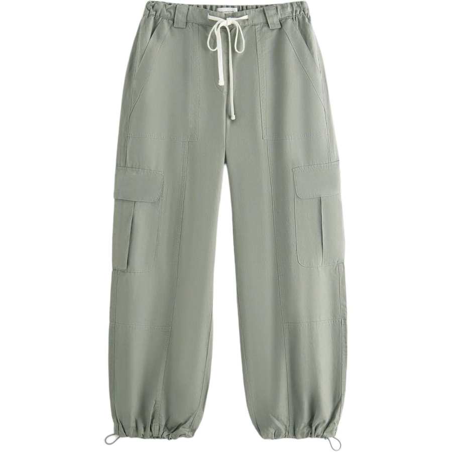 Abercrombie&Fitch Cargo Pants Women's Army Green