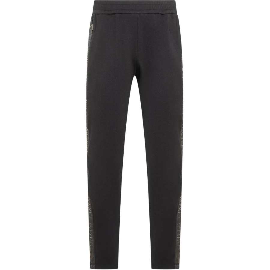 Emporio Armani Logo Tape Elastic Waist Track Pants